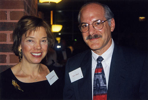 Linda Nielson (left) and Steve Mizel (right).