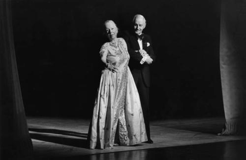 Agnes de Mille, choreographer and dancer; Sir Anton Dolin